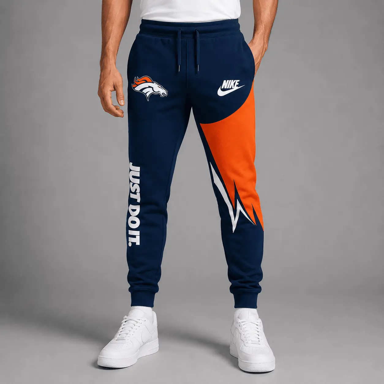 Denver Broncos | Premium NFL Team Colors Tracksuit Set TD - Image 3