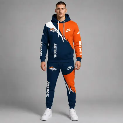 Denver Broncos | Premium NFL Team Colors Tracksuit Set TD
