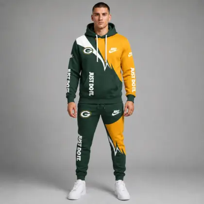 Green Bay Packers | Premium NFL Team Colors Tracksuit Set TD