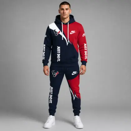 Houston Texans | Premium NFL Team Colors Tracksuit Set TD