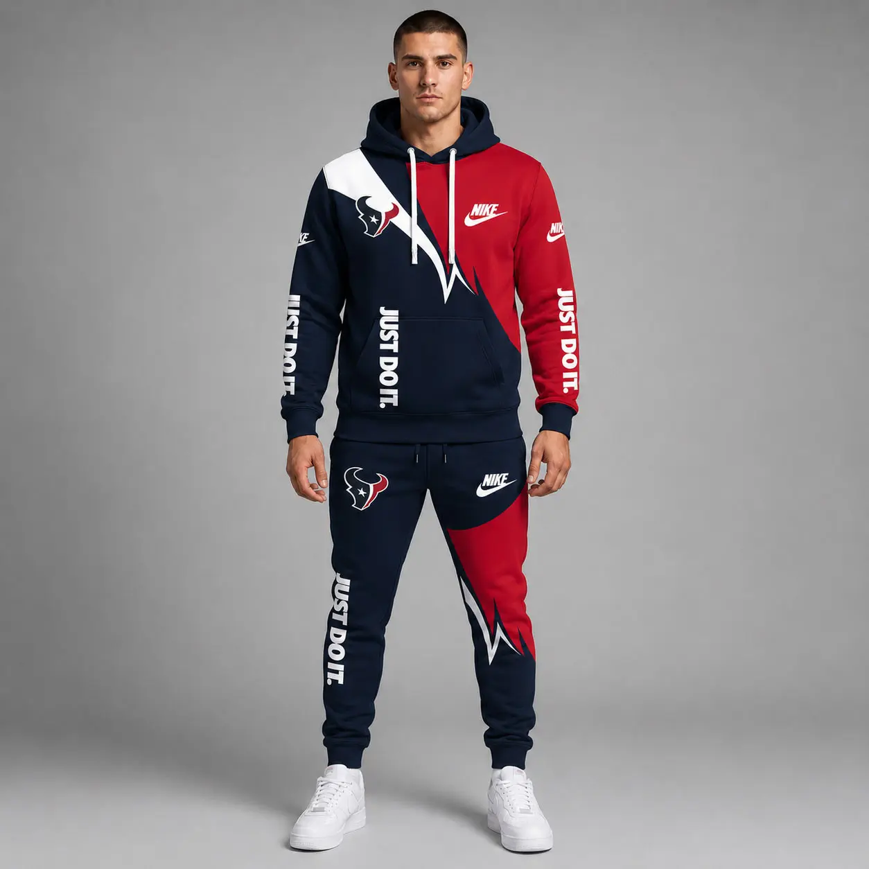 Houston Texans | Premium NFL Team Colors Tracksuit Set TD