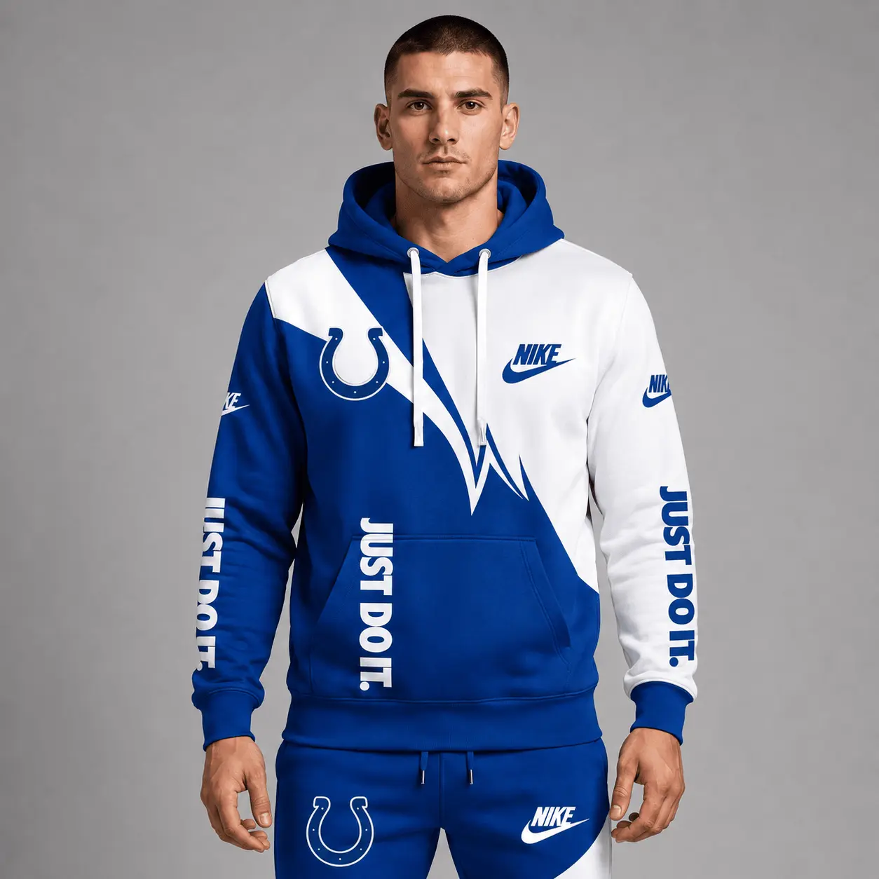 Indianapolis Colts | Premium NFL Team Colors Tracksuit Set TD - Image 2