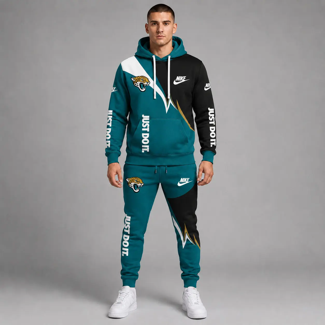 Jacksonville Jaguars | Premium NFL Team Colors Tracksuit Set TD