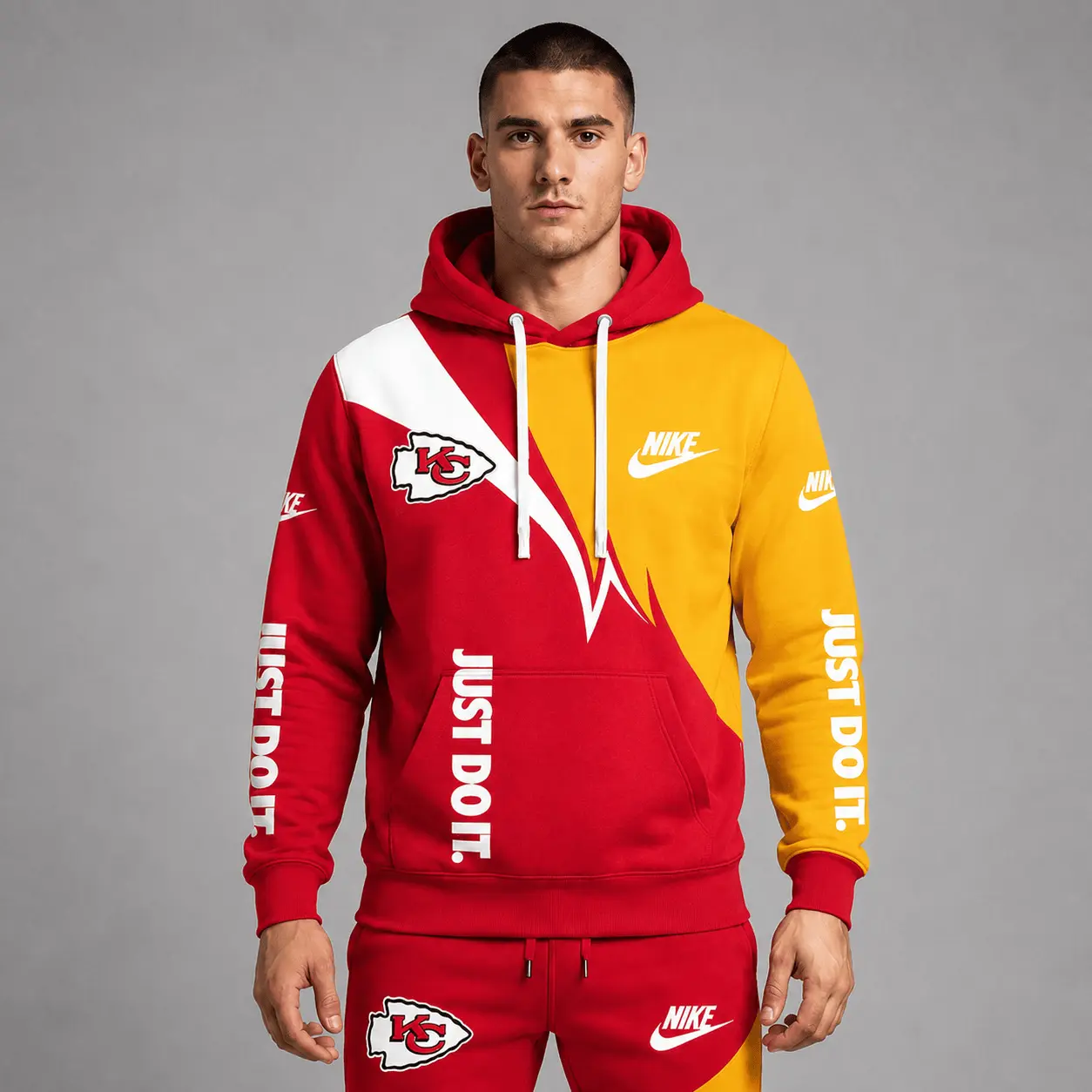Kansas City Chiefs | Premium NFL Team Colors Tracksuit Set TD - Image 2