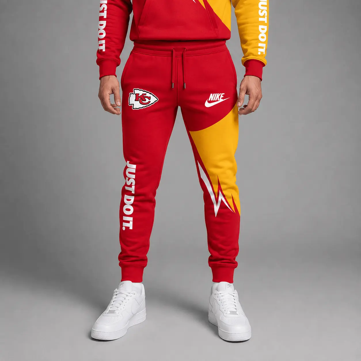 Kansas City Chiefs | Premium NFL Team Colors Tracksuit Set TD - Image 3