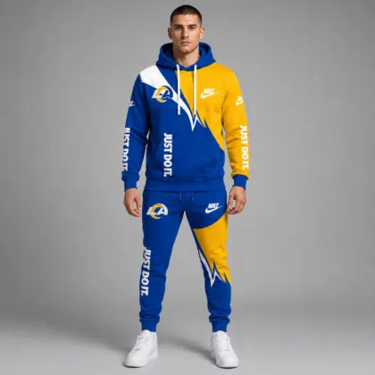 Los Angeles Rams | Premium NFL Team Colors Tracksuit Set TD