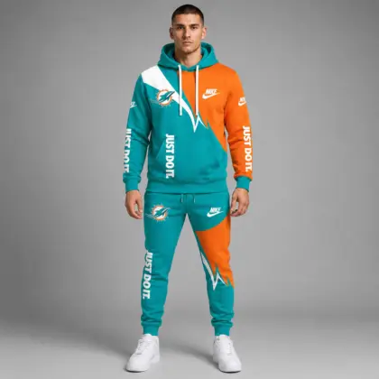 Miami Dolphins | Premium NFL Team Colors Tracksuit Set TD