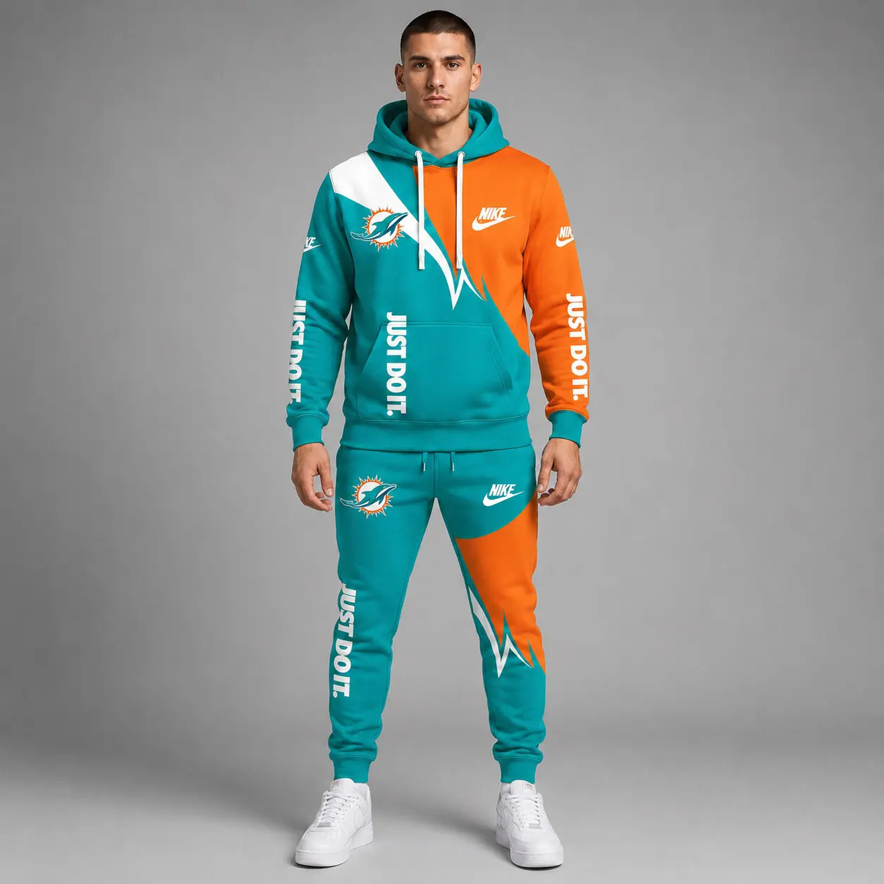 Miami Dolphins | Premium NFL Team Colors Tracksuit Set TD