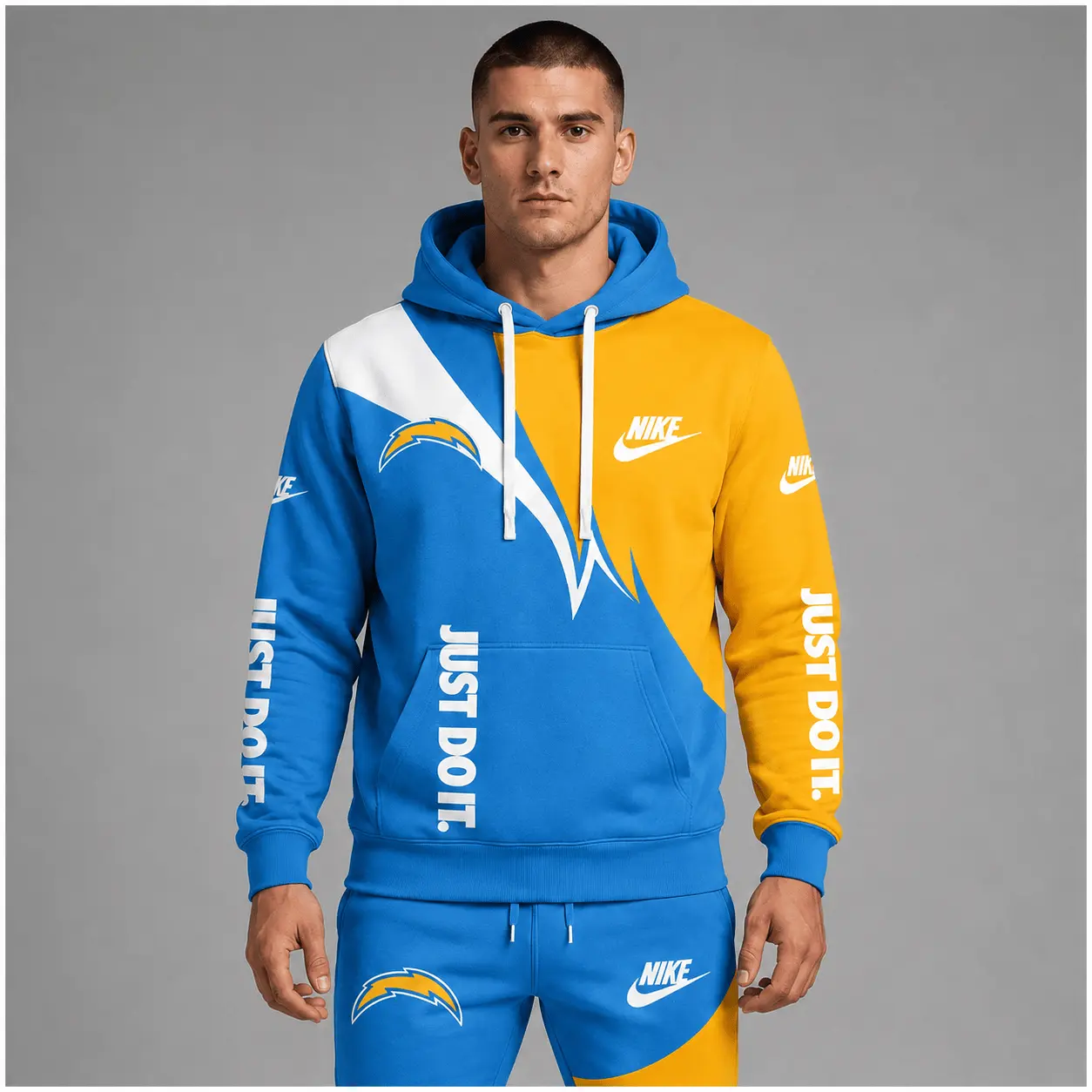 Los Angeles Chargers | Premium NFL Team Colors Tracksuit Set TD - Image 2