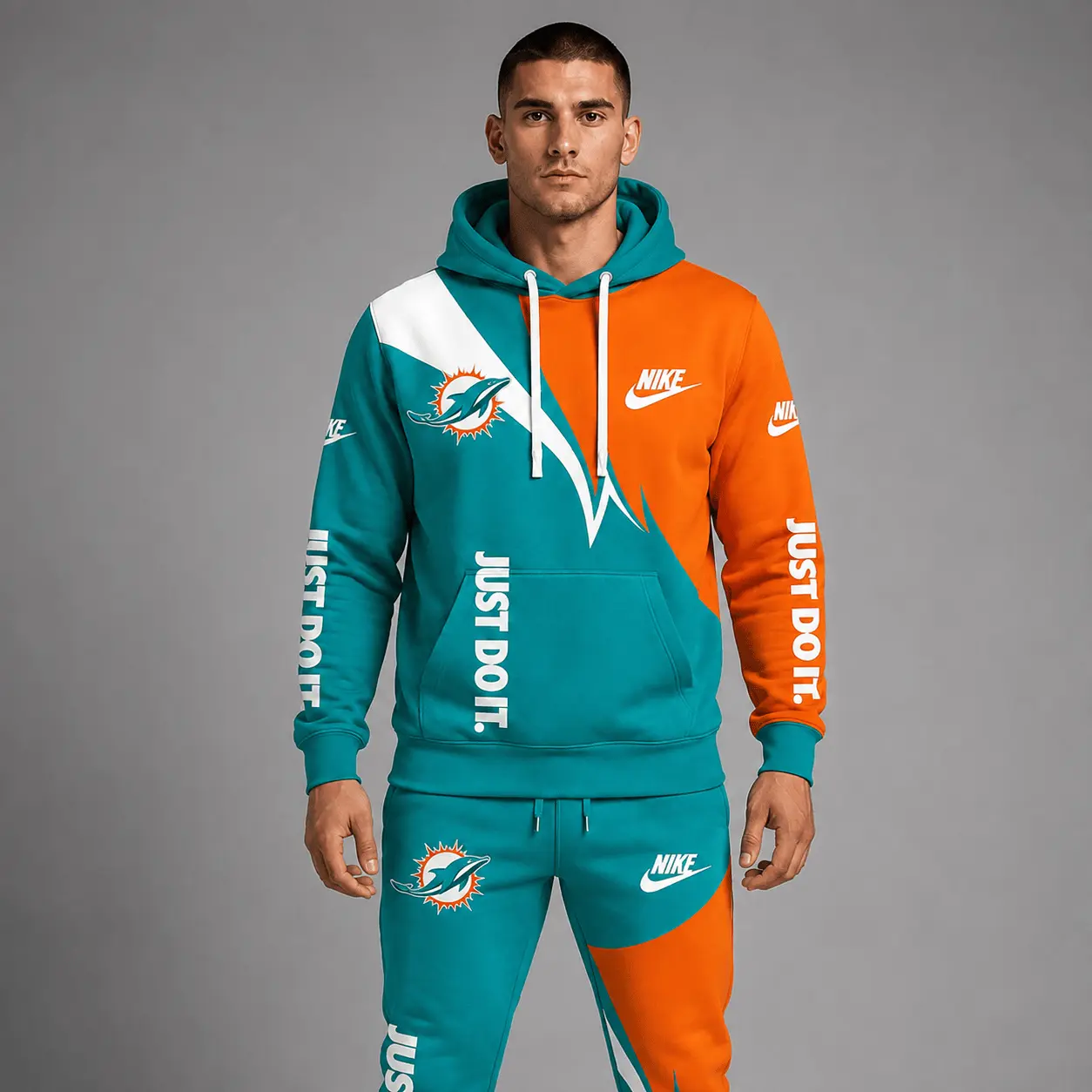 Miami Dolphins | Premium NFL Team Colors Tracksuit Set TD - Image 2