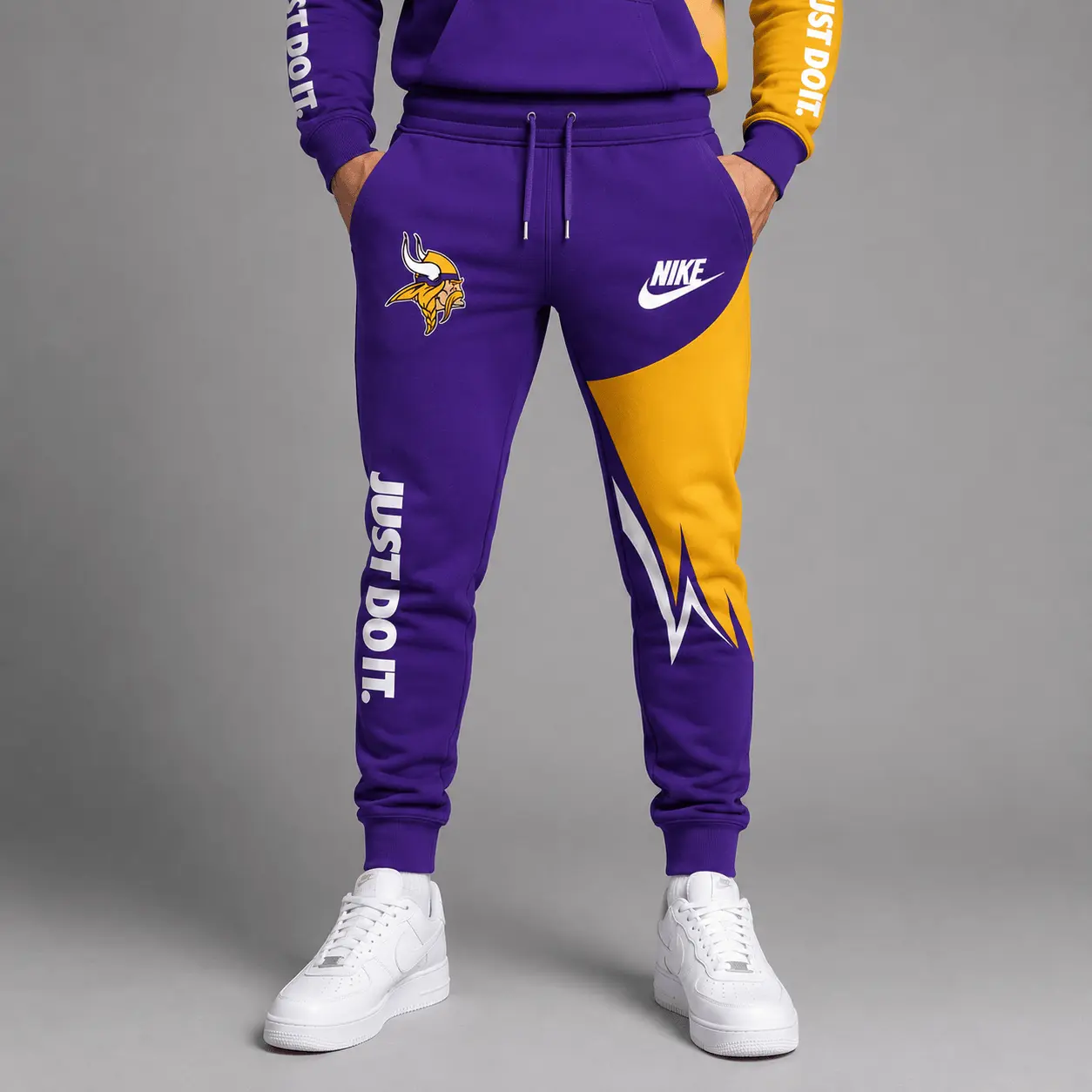 Minnesota Vikings | Premium NFL Team Colors Tracksuit Set TD - Image 3