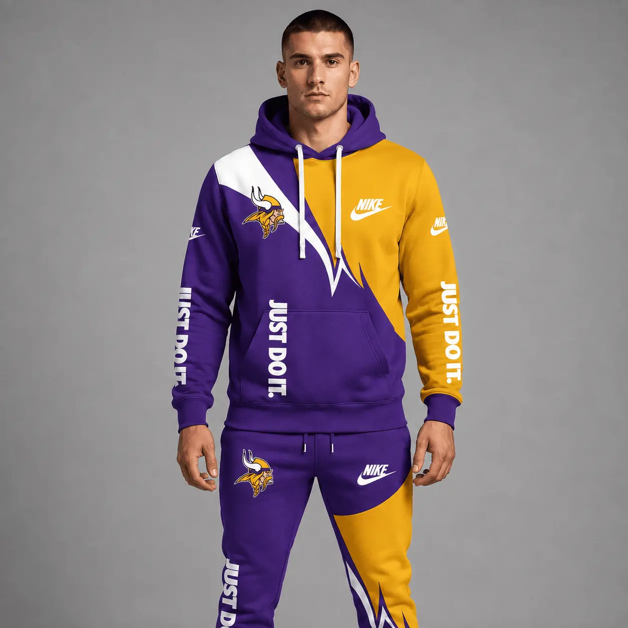 Minnesota Vikings | Premium NFL Team Colors Tracksuit Set TD - Image 2