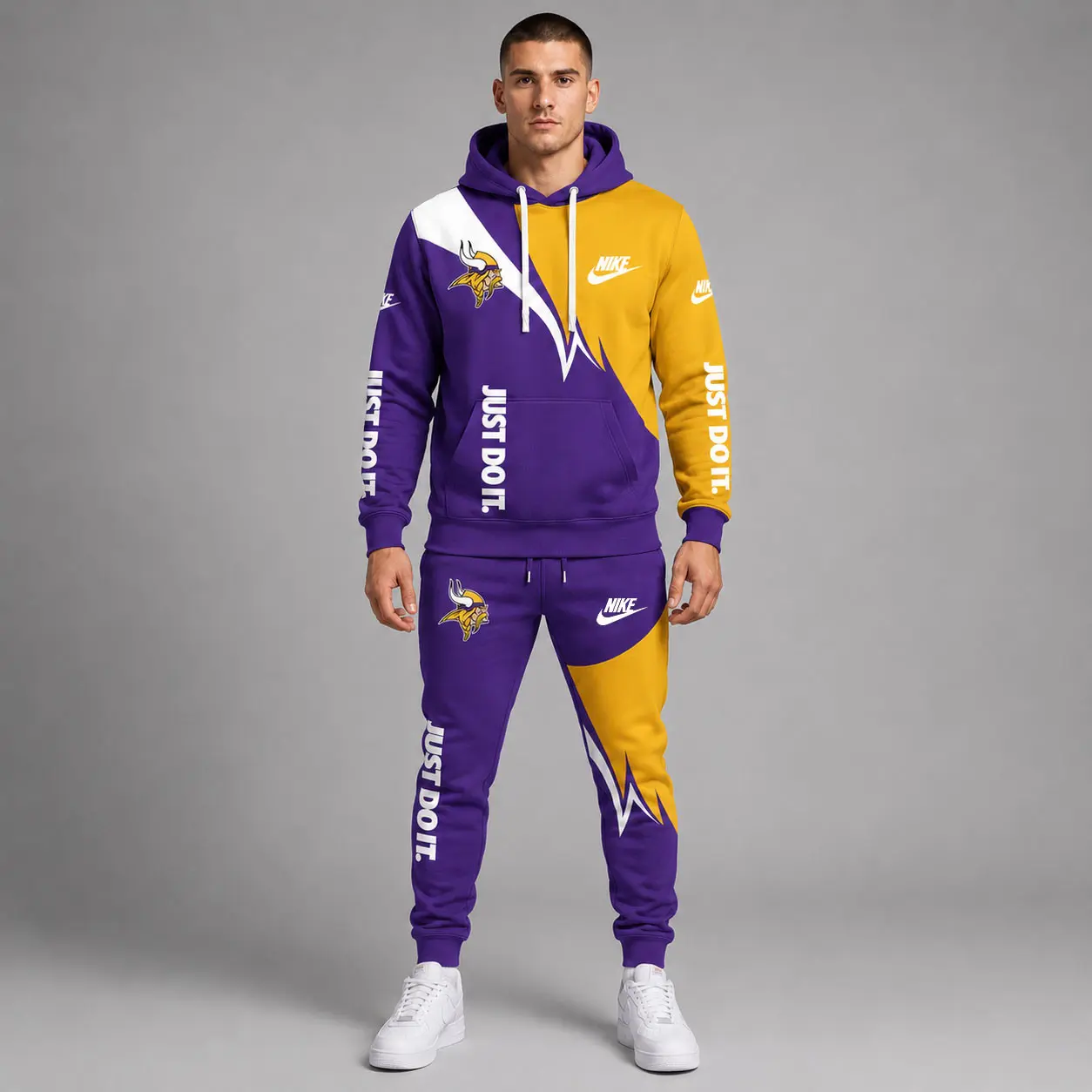 Minnesota Vikings | Premium NFL Team Colors Tracksuit Set TD