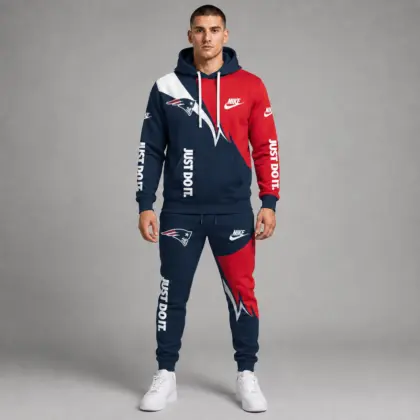 New England Patriots | Premium NFL Team Colors Tracksuit Set TD