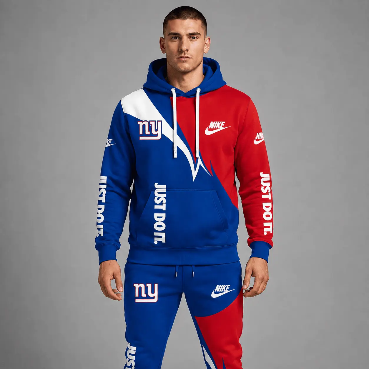 New York Giants | Premium NFL Team Colors Tracksuit Set TD - Image 2