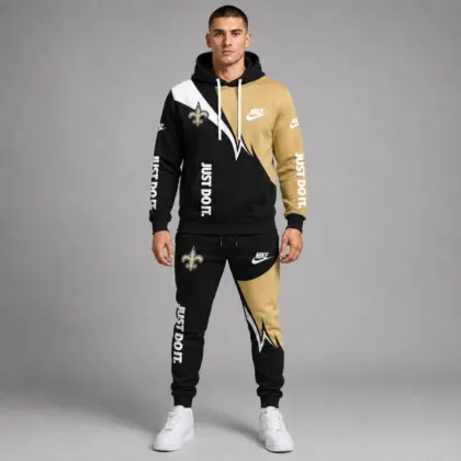 New Orleans Saints | Premium NFL Team Colors Tracksuit Set TD