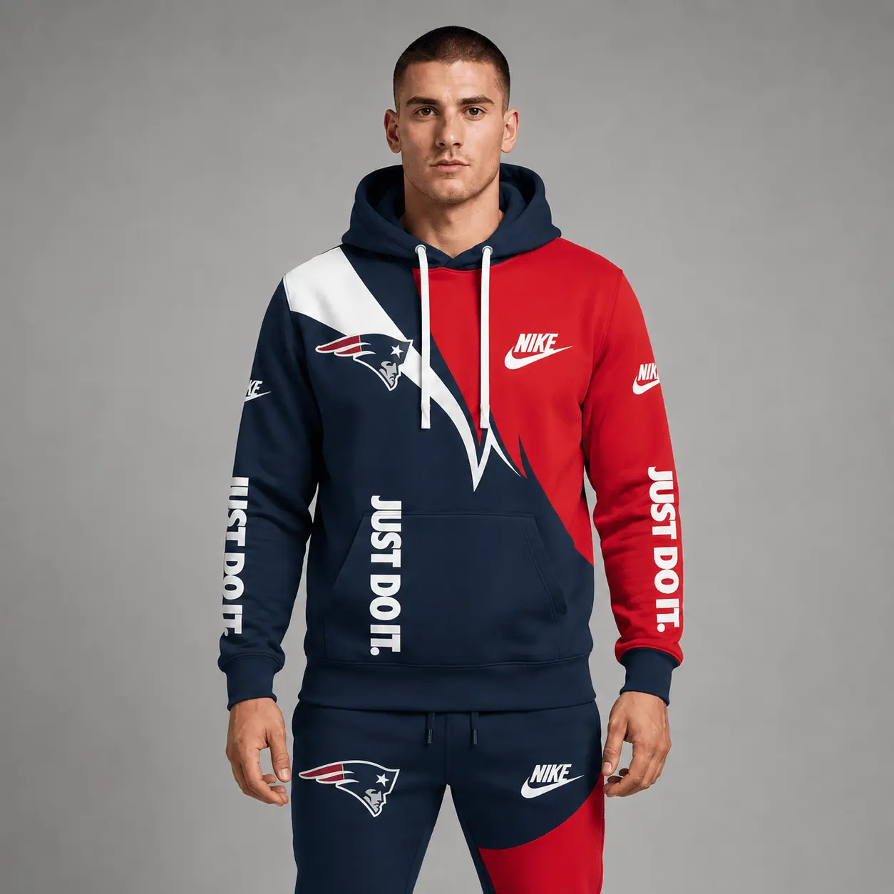 New England Patriots | Premium NFL Team Colors Tracksuit Set TD - Image 2