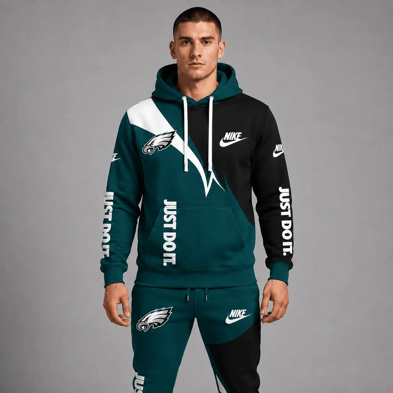 Philadelphia Eagles | Premium NFL Team Colors Tracksuit Set TD - Image 2