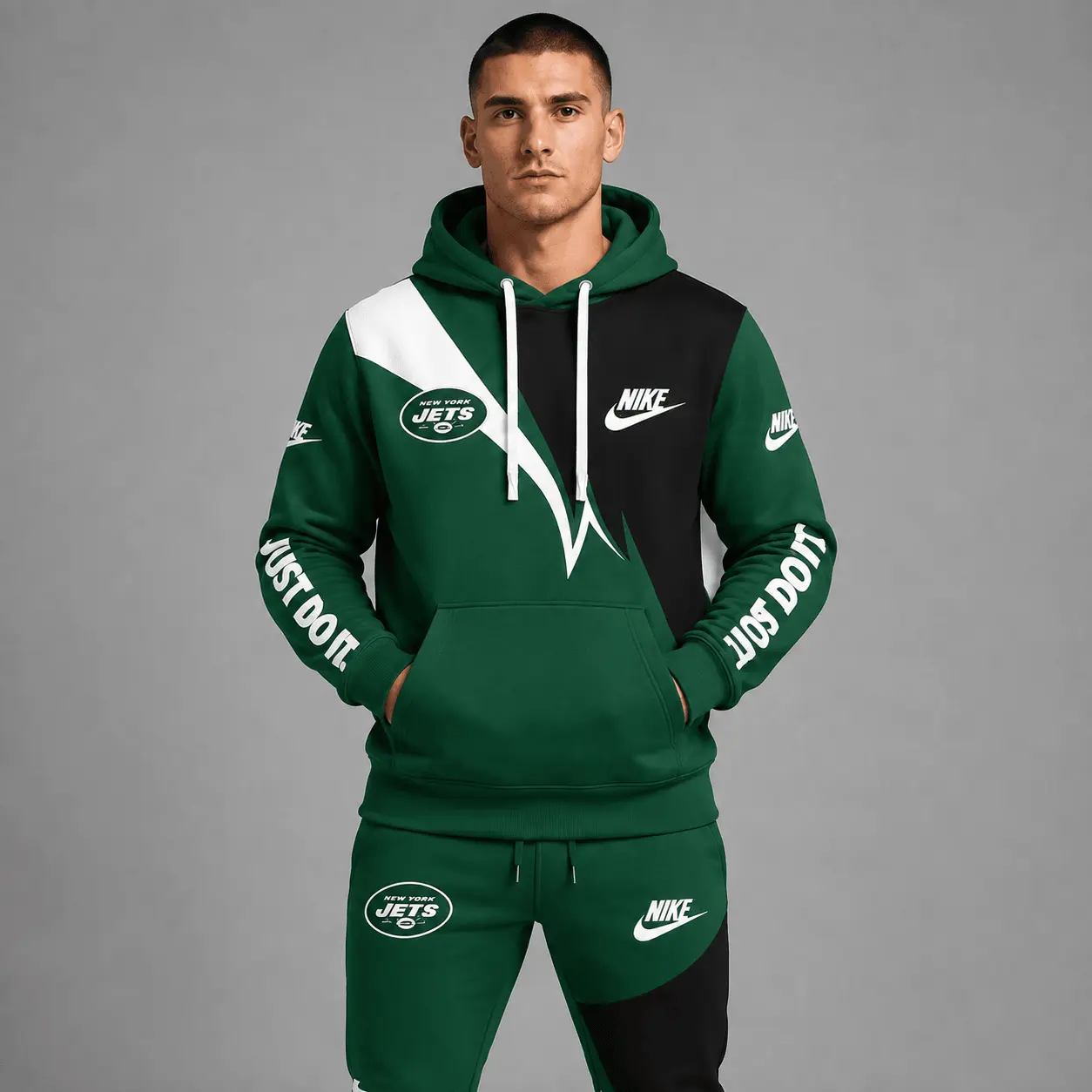 New York Jets | Premium NFL Team Colors Tracksuit Set TD - Image 2