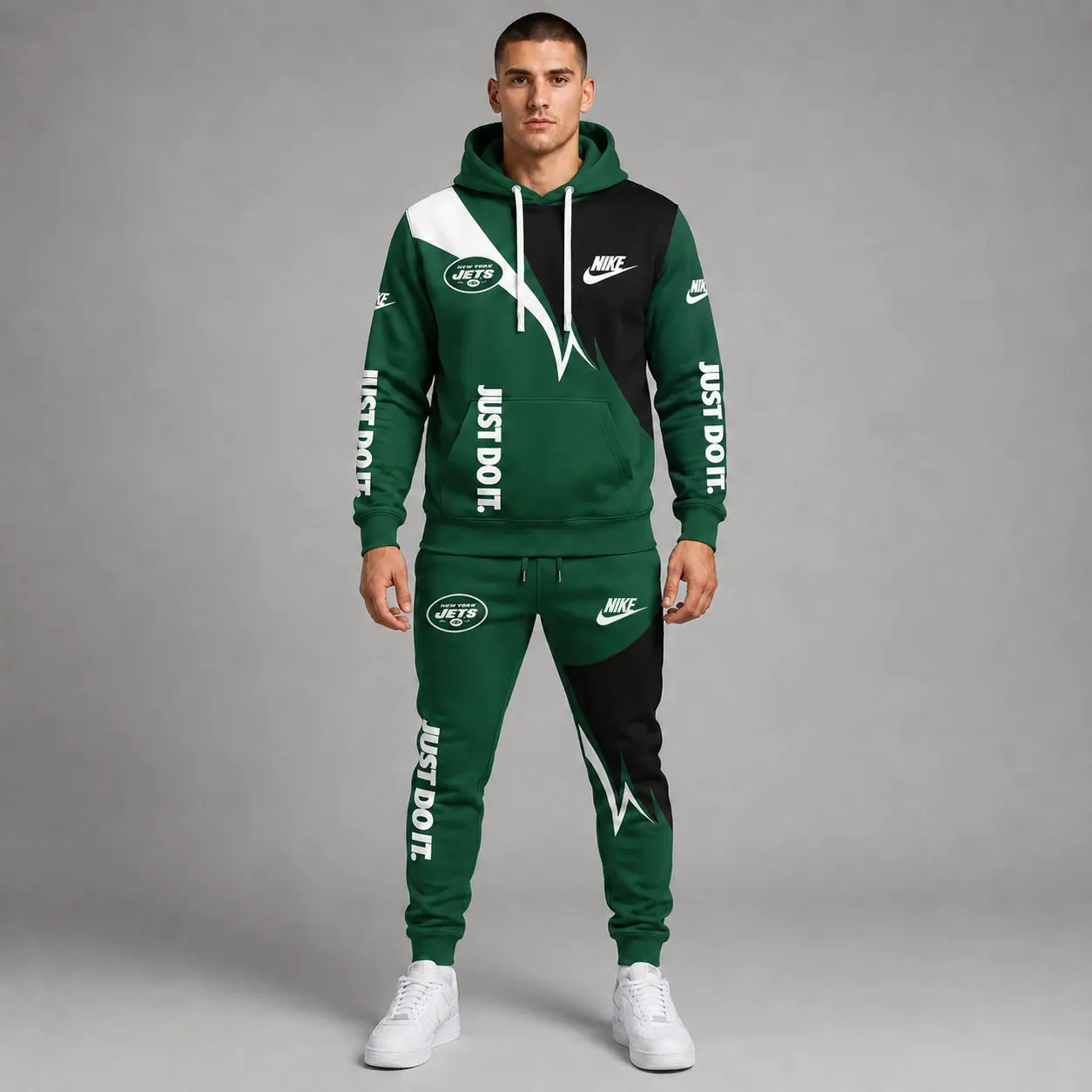 New York Jets | Premium NFL Team Colors Tracksuit Set TD