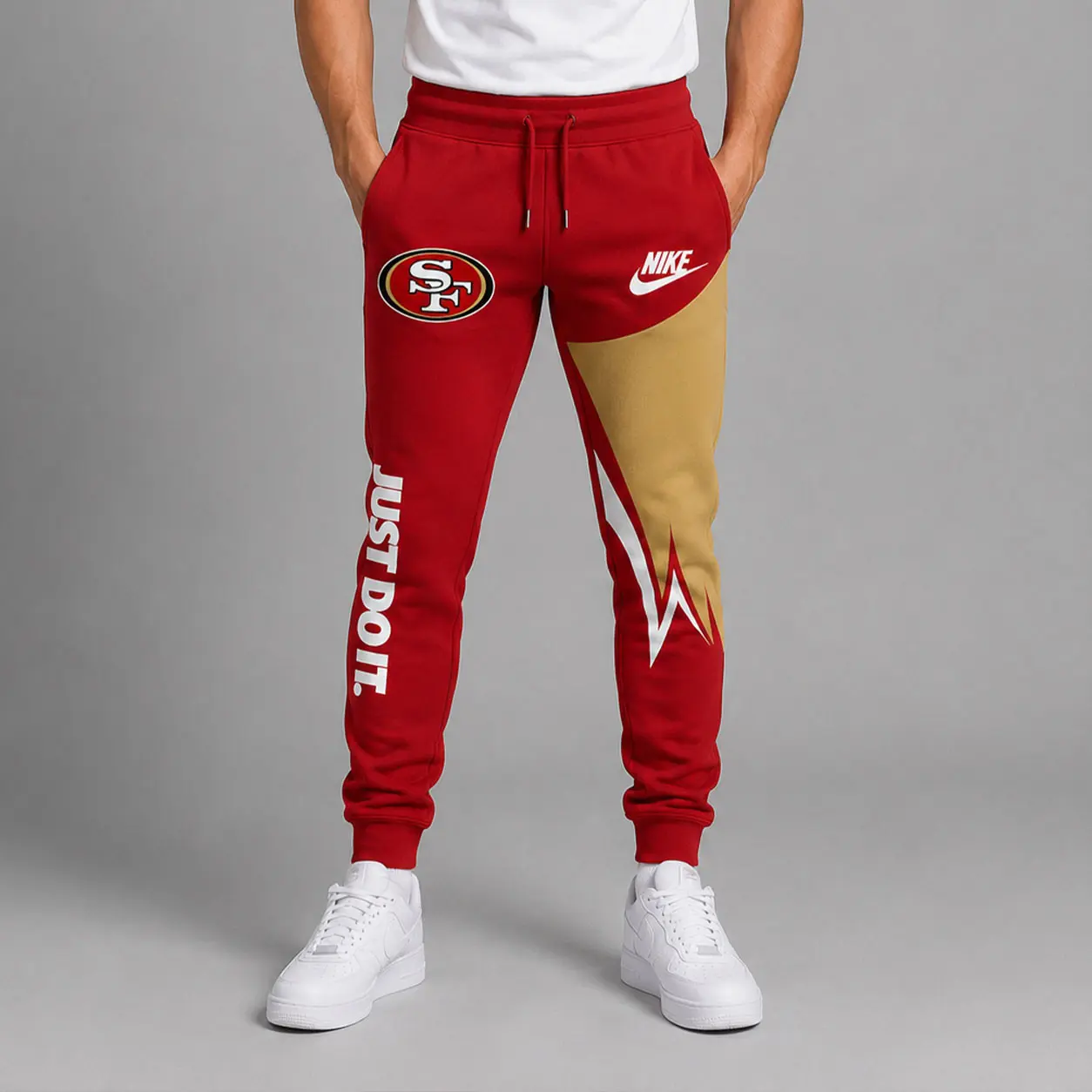San Francisco 49ers | Premium NFL Team Colors Tracksuit Set TD - Image 3