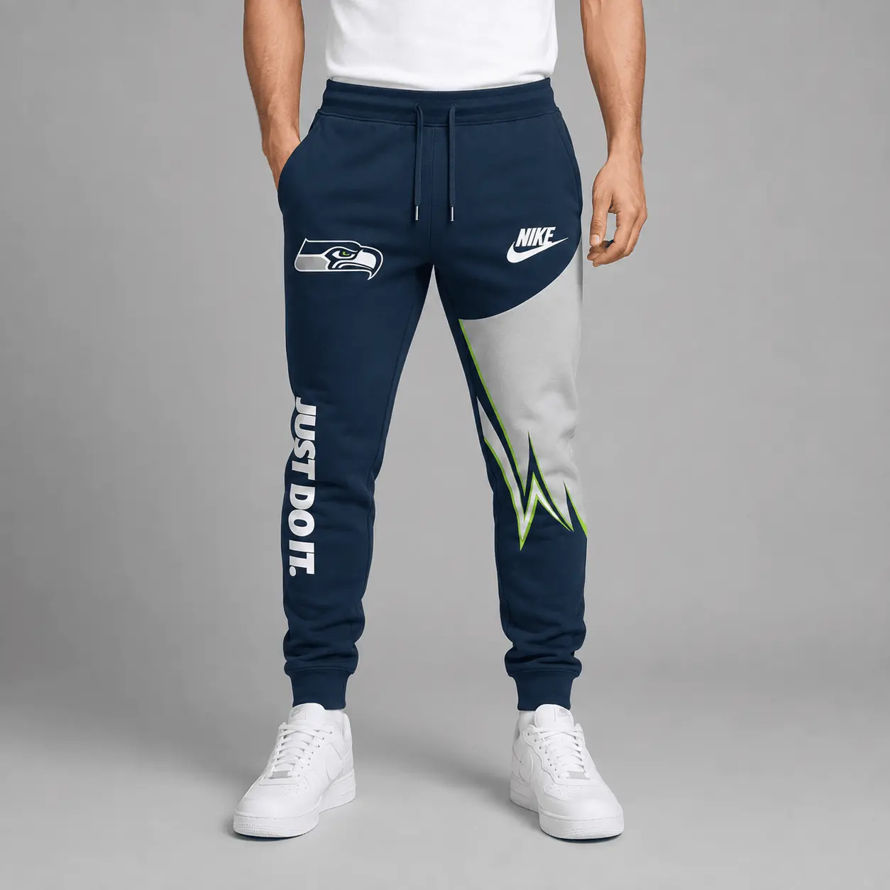 Seattle Seahawks | Premium NFL Team Colors Tracksuit Set TD - Image 3