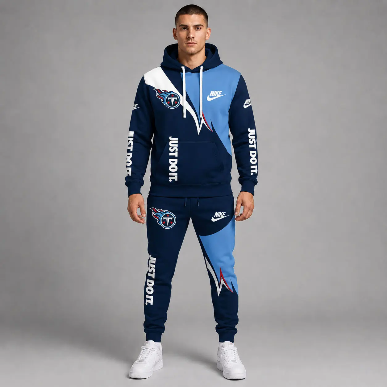 Tennessee Titans | Premium NFL Team Colors Tracksuit Set TD