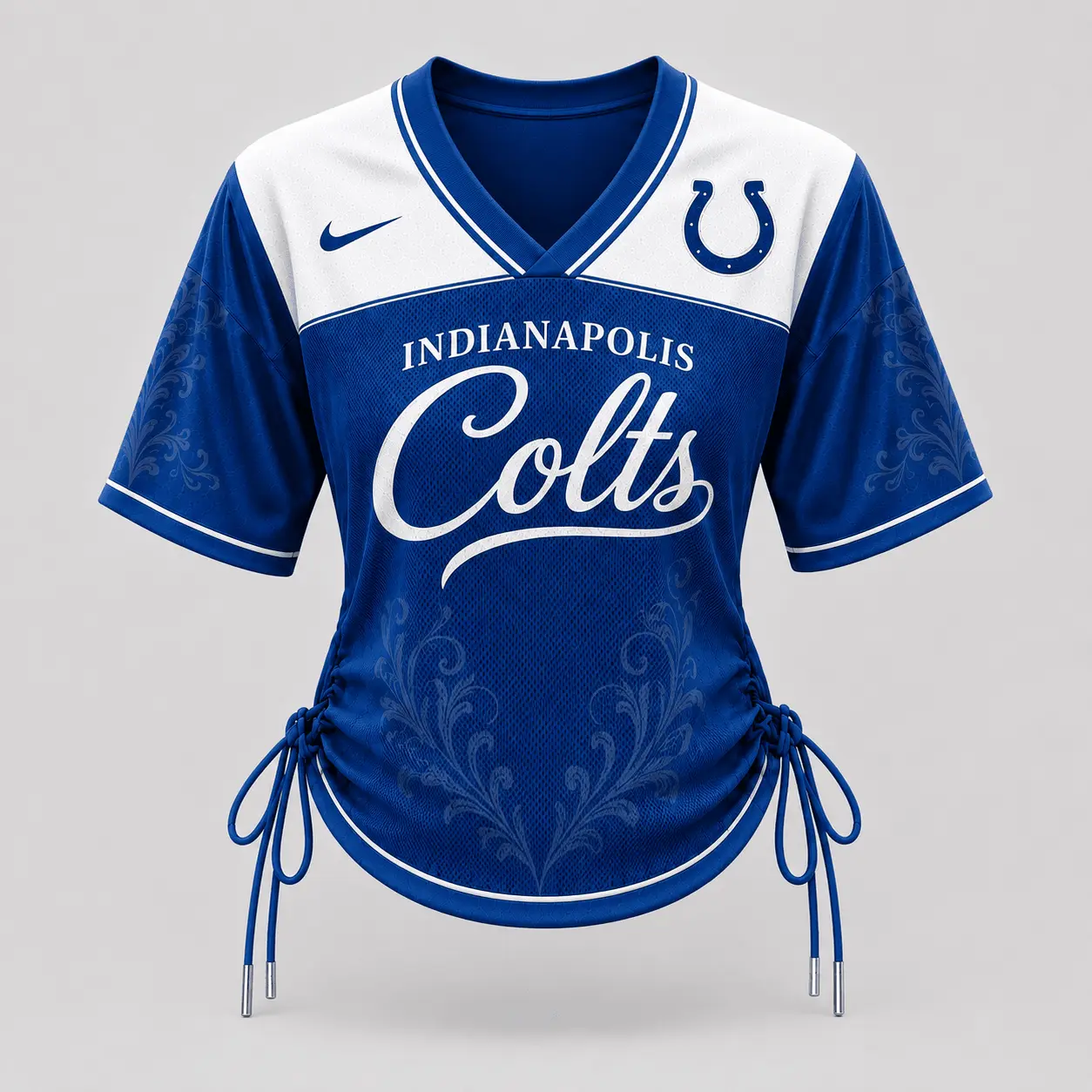 Indianapolis Colts | Premium NFL This Girl Loves Game Day Women Lace-Up Jersey TD - Image 2