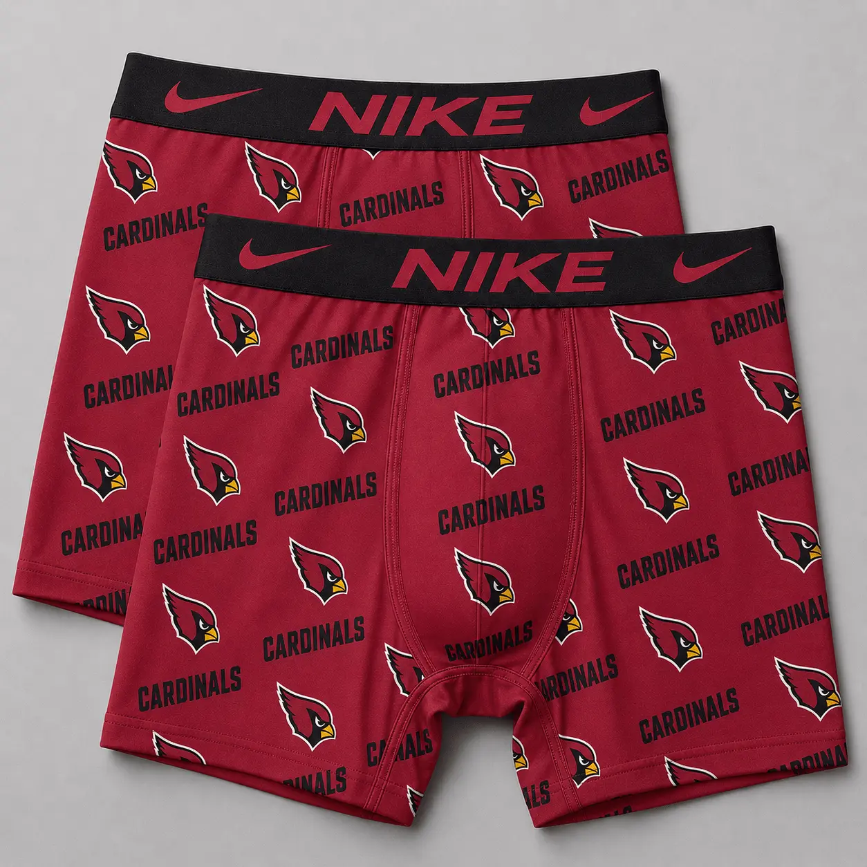 Arizona Cardinals | Premium NFL Football Fan Team Men'S Boxers TD