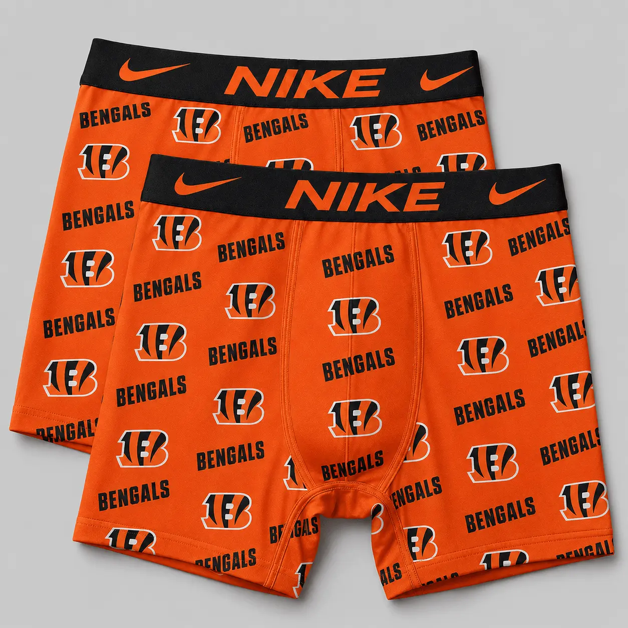 Cincinnati Bengals | Premium NFL Football Fan Team Men'S Boxers TD