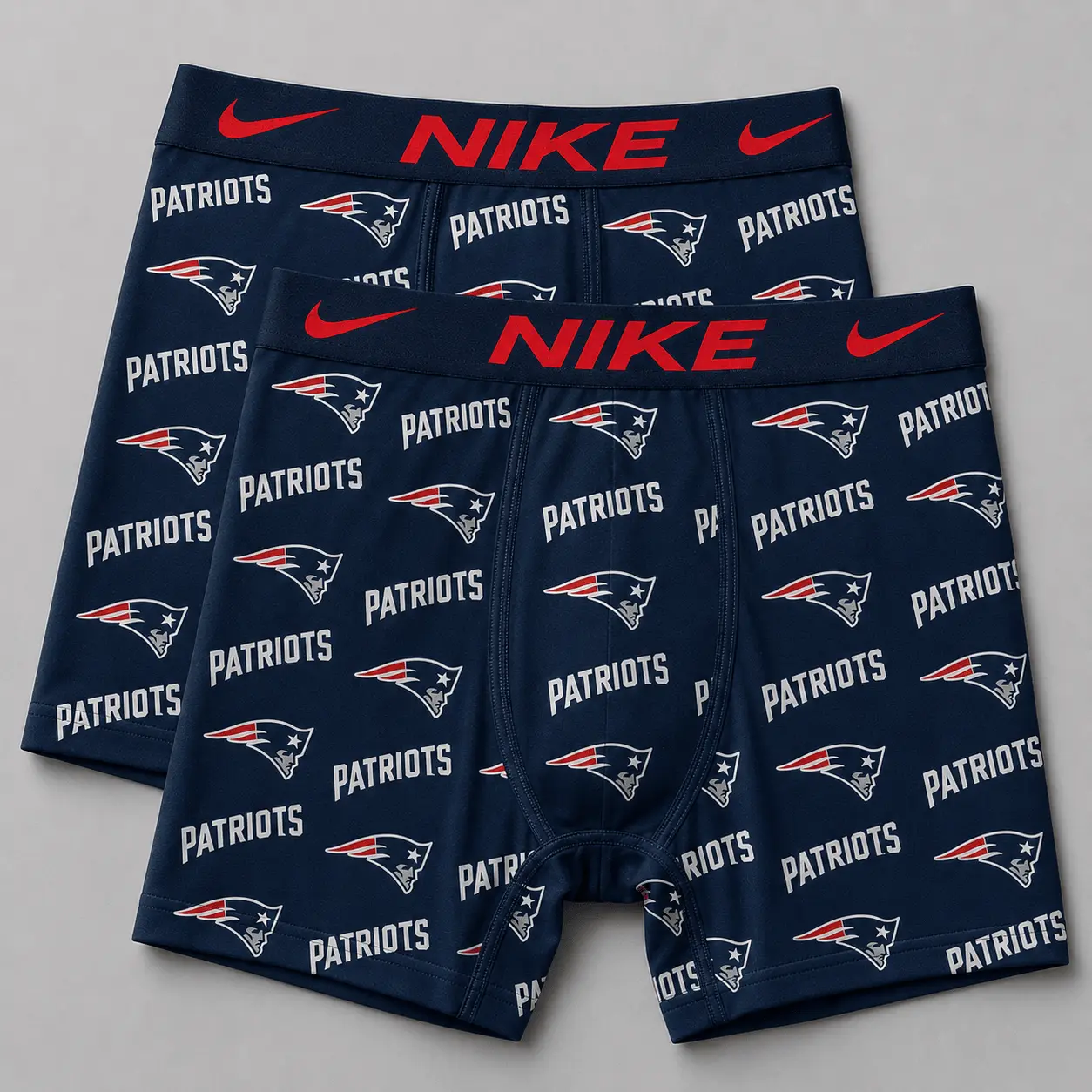 New England Patriots | Premium NFL Football Fan Team Men'S Boxers TD