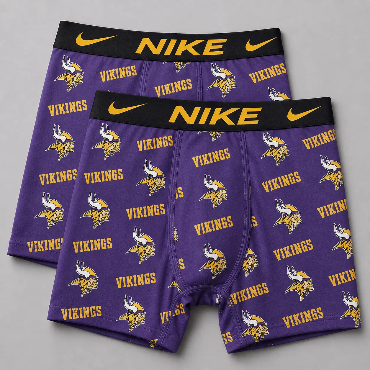 Minnesota Vikings | Premium NFL Football Fan Team Men'S Boxers TD