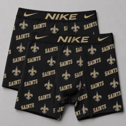 New Orleans Saints | Premium NFL Football Fan Team Men'S Boxers TD
