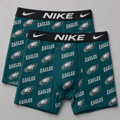 Philadelphia Eagles | Premium NFL Football Fan Team Men'S Boxers TD
