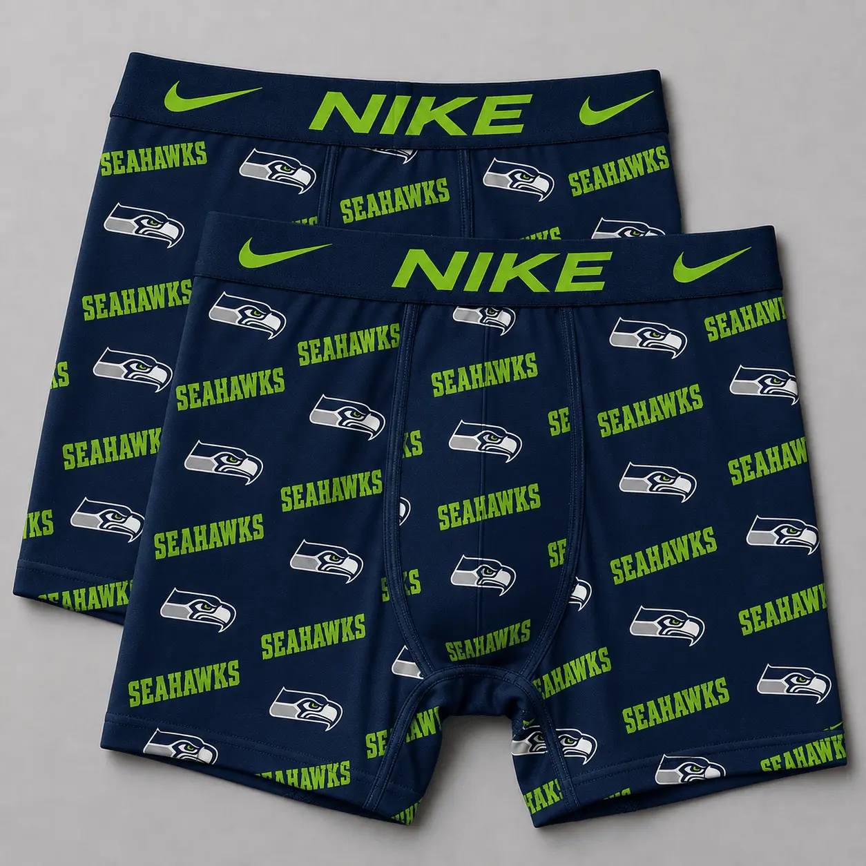 Seattle Seahawks | Premium NFL Football Fan Team Men'S Boxers TD