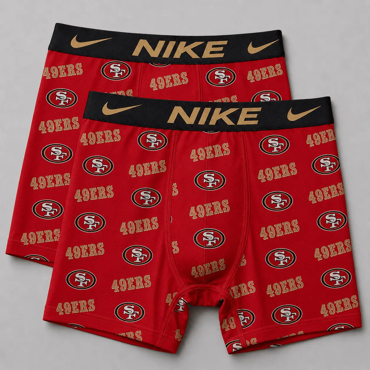 San Francisco 49ers | Premium NFL Football Fan Team Men'S Boxers TD