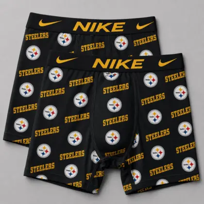 Pittsburgh Steelers | Premium NFL Football Fan Team Men'S Boxers TD