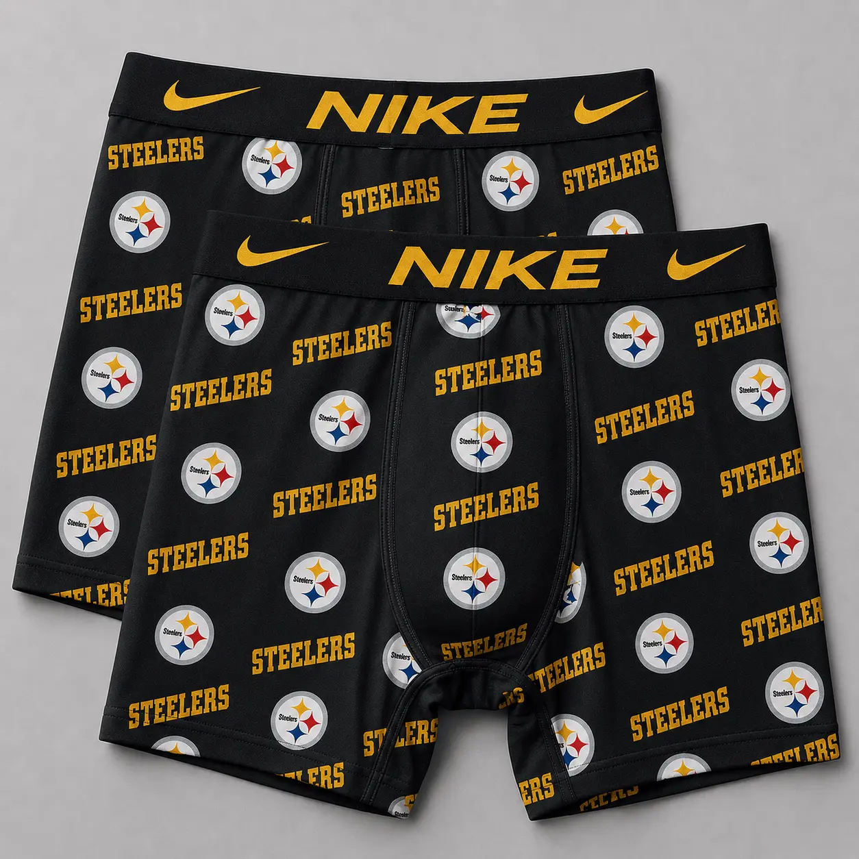 Pittsburgh Steelers | Premium NFL Football Fan Team Men'S Boxers TD