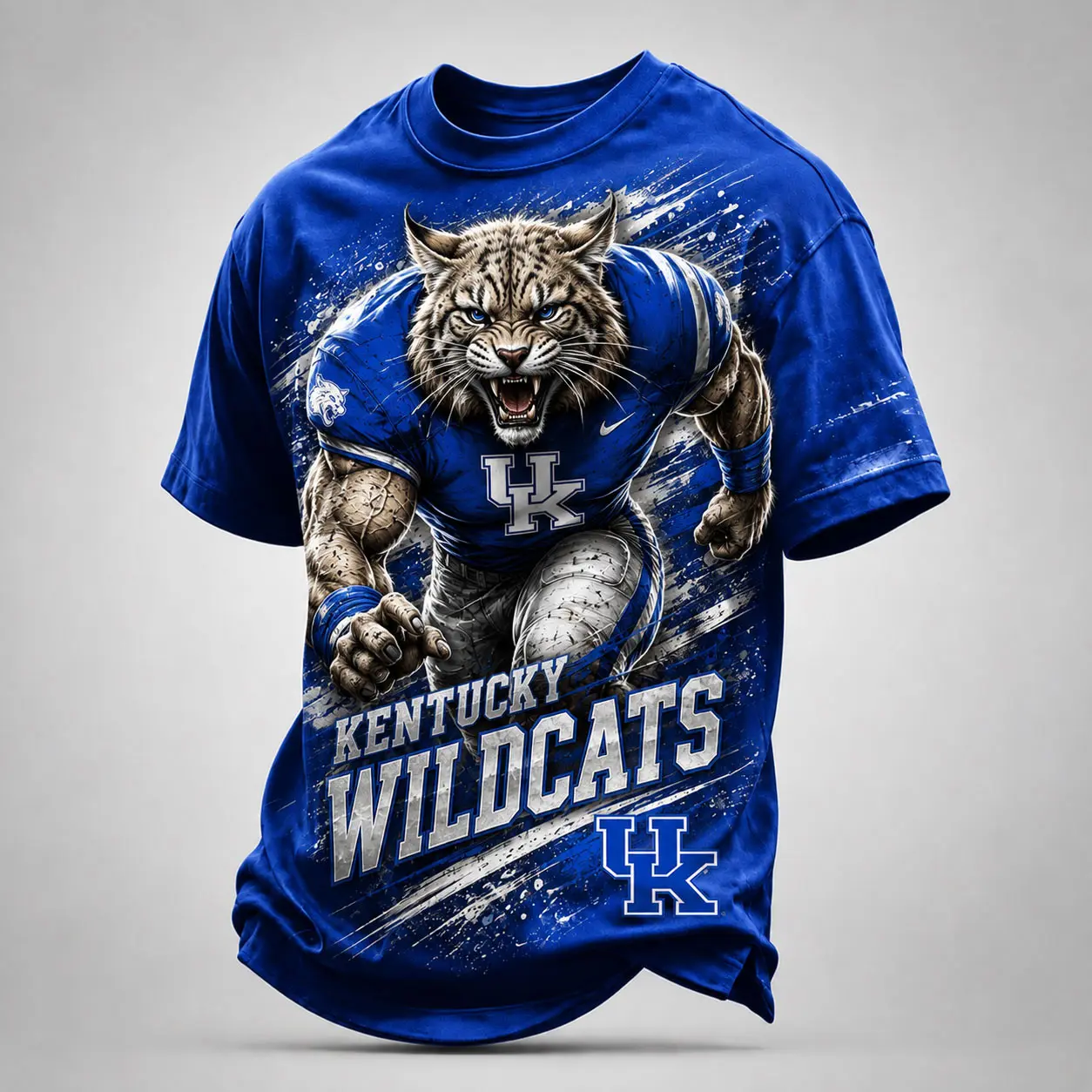 Kentucky Wildcats | Premium NCAA Fierce Mascot Team Pride T-Shirt TD