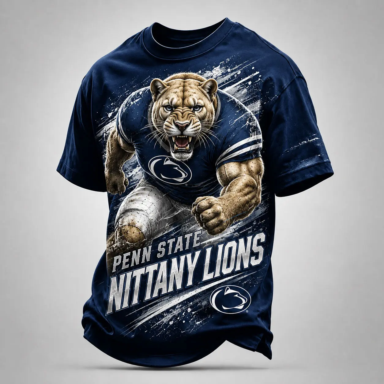 Penn State Nittany Lions | Premium NCAA Fierce Mascot Team Pride T-Shirt TD