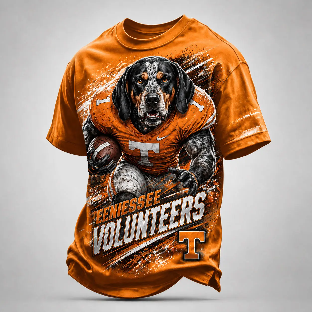 Tennessee Volunteers | Premium NCAA Fierce Mascot Team Pride T-Shirt TD