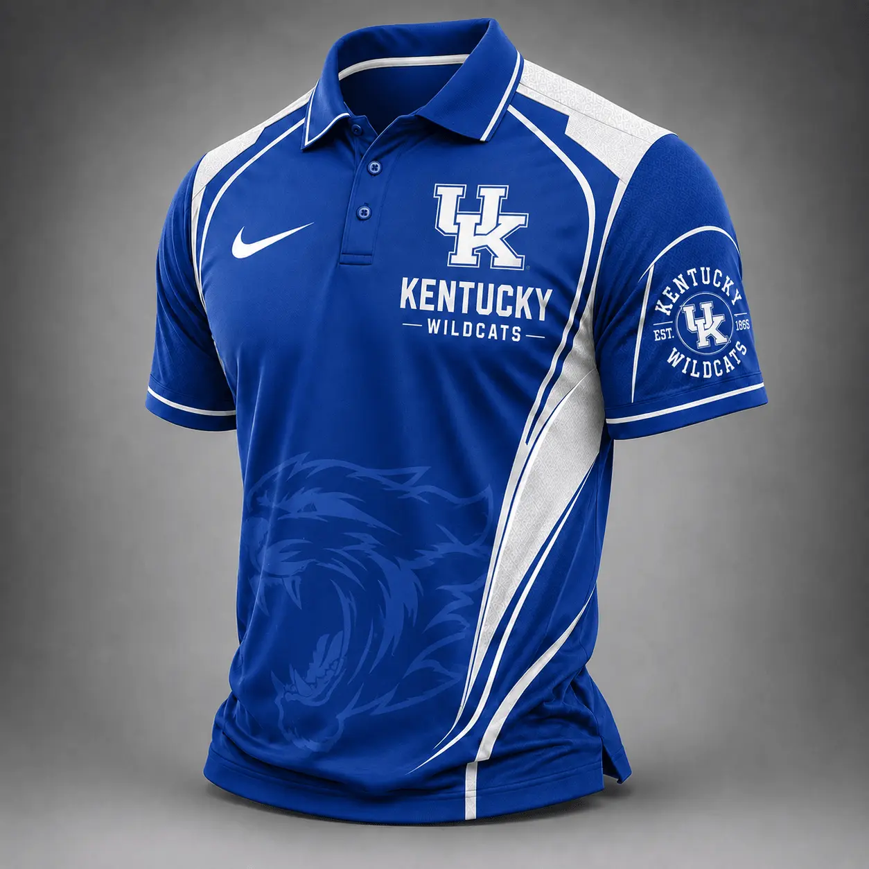 Kentucky Wildcats | Premium NCAA Strong Team Pride Sport Polo TD