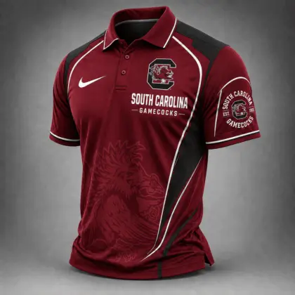 South Carolina Gamecocks | Premium NCAA Strong Team Pride Sport Polo TD
