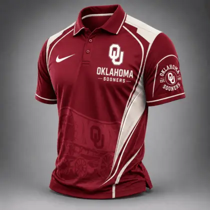 Oklahoma Sooners | Premium NCAA Strong Team Pride Sport Polo TD