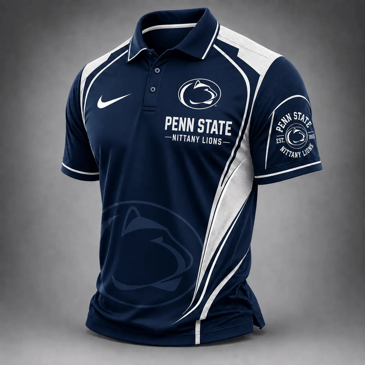 Penn State Nittany Lions | Premium NCAA Strong Team Pride Sport Polo TD