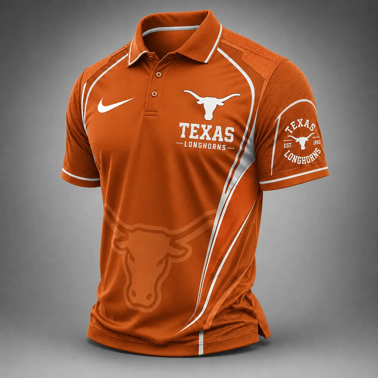 Texas Longhorns | Premium NCAA Strong Team Pride Sport Polo TD
