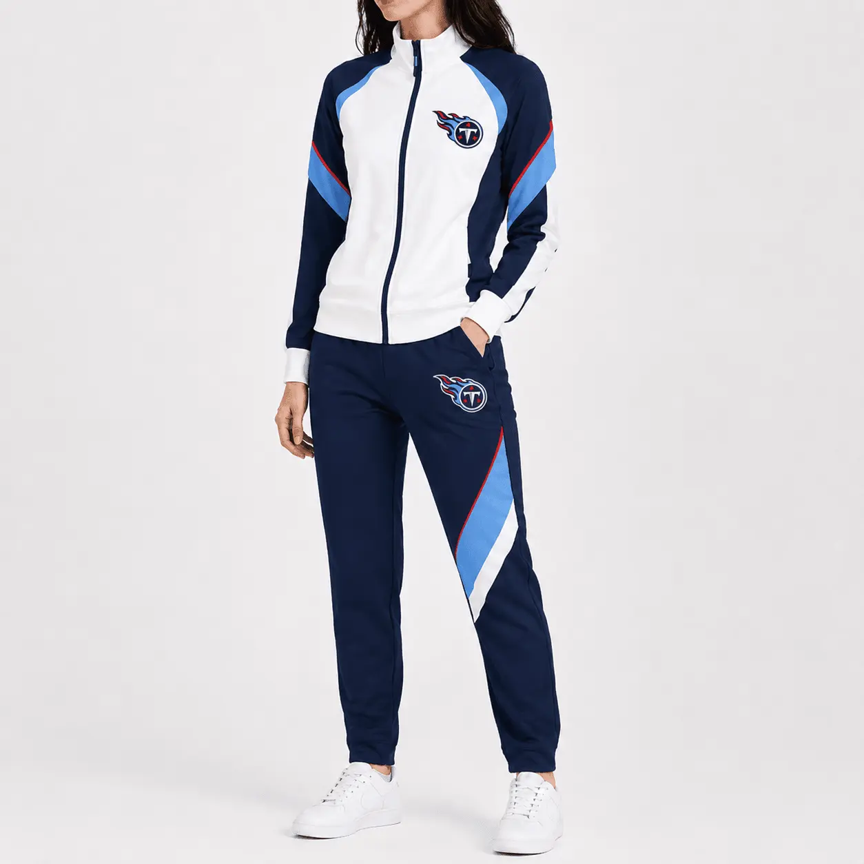 Tennessee Titans | Premium NFL Sporty Combo Jacket & Jogger Set NTD - Image 2