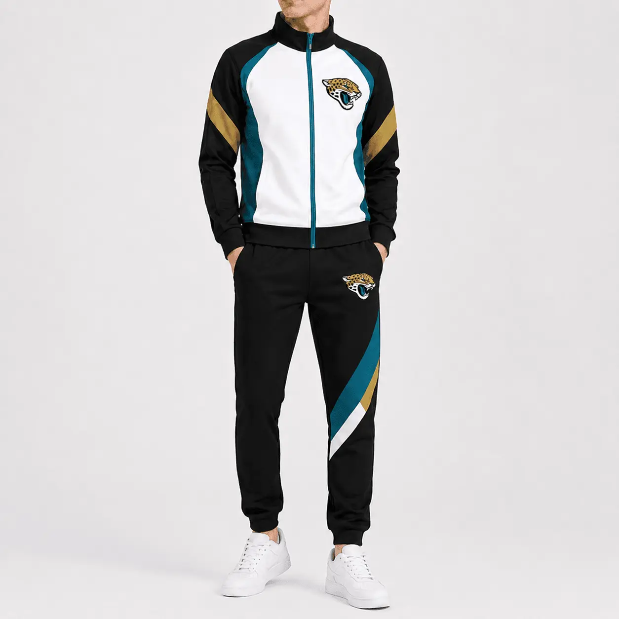 Jacksonville Jaguars | Premium NFL Sporty Combo Jacket & Jogger Set NTD