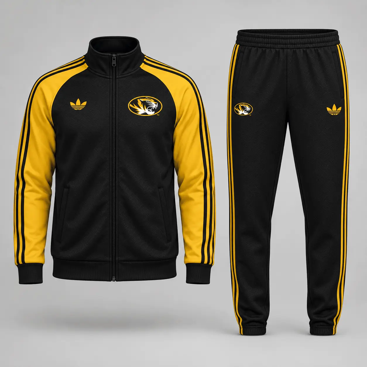 Missouri Tigers | Premium NCAA Game Day Jacket & Jogger Set NY - Image 2