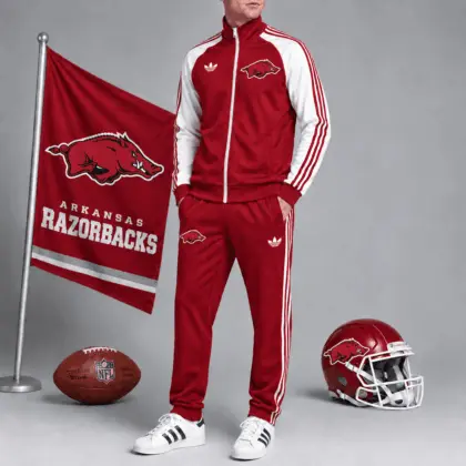 Arkansas Razorbacks | Premium NCAA Game Day Jacket & Jogger Set NY